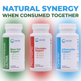 NATURAL SYNERGY OF CERULE PRODUCTS CONSUMED TOGETHER