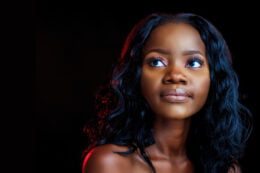 Dark Girl with Luscious skin